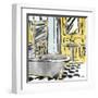 Calm Bathroom-OnRei-Framed Art Print