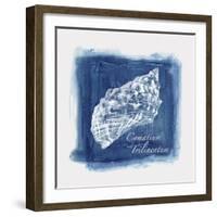 Calm Blue Ocean I-Eva Watts-Framed Art Print