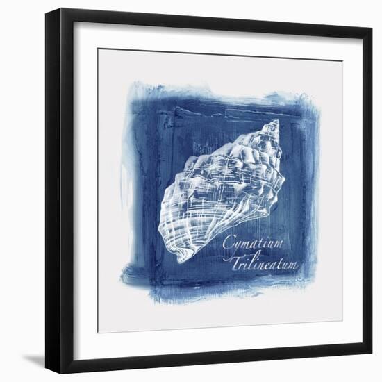 Calm Blue Ocean I-Eva Watts-Framed Art Print