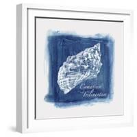 Calm Blue Ocean I-Eva Watts-Framed Art Print