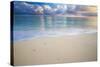 Calm Caribbean Waters At Sunrise In The Bahamas-Erik Kruthoff-Stretched Canvas