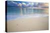 Calm Caribbean Waters At Sunrise In The Bahamas-Erik Kruthoff-Stretched Canvas