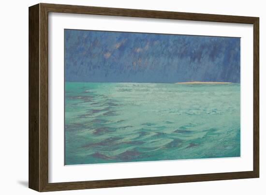 Calm crossing, c.1971-Isabel Alexander-Framed Giclee Print