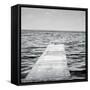 Calm Days I BW Crop-Elizabeth Urquhart-Framed Stretched Canvas