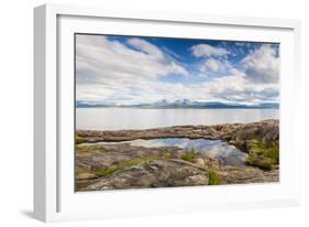 Calm Fjord in Northern Norway-Lamarinx-Framed Photographic Print