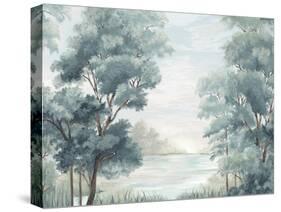 Calm Forest River-Eva Watts-Stretched Canvas