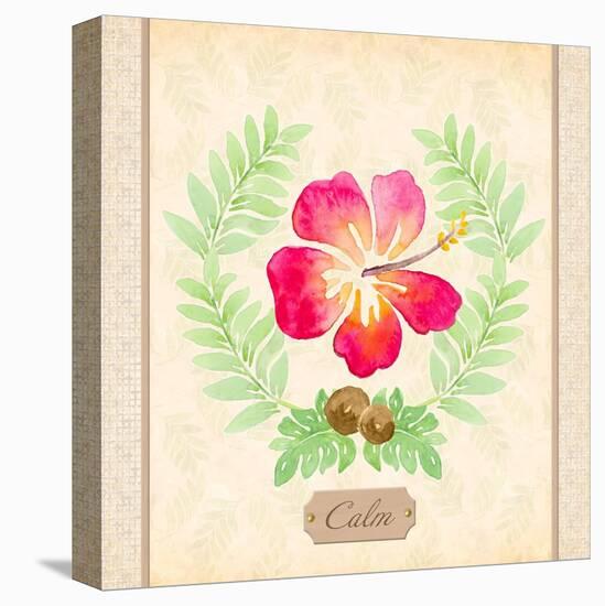 Calm Hibiscus-Lanie Loreth-Stretched Canvas