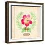 Calm Hibiscus-Lanie Loreth-Framed Art Print