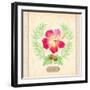 Calm Hibiscus-Lanie Loreth-Framed Art Print