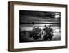 Calm Lake at Sunrise-Dean Fikar-Framed Photographic Print