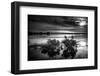 Calm Lake at Sunrise-Dean Fikar-Framed Photographic Print