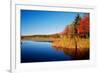 Calm Lake in New England, Connecticut, Usa-Sabine Jacobs-Framed Photographic Print