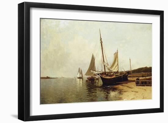 Calm Morning, Portland Harbor-Alfred Thompson Bricher-Framed Giclee Print