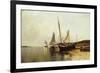 Calm Morning, Portland Harbor-Alfred Thompson Bricher-Framed Premium Giclee Print