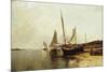 Calm Morning, Portland Harbor-Alfred Thompson Bricher-Mounted Premium Giclee Print