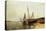 Calm Morning, Portland Harbor-Alfred Thompson Bricher-Stretched Canvas