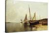 Calm Morning, Portland Harbor-Alfred Thompson Bricher-Stretched Canvas