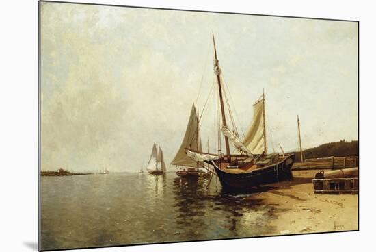 Calm Morning, Portland Harbor-Alfred Thompson Bricher-Mounted Giclee Print