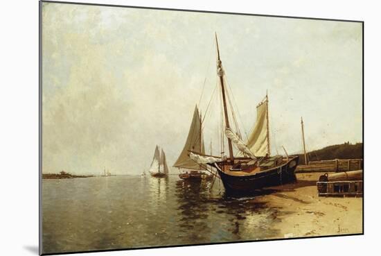 Calm Morning, Portland Harbor-Alfred Thompson Bricher-Mounted Giclee Print