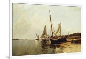 Calm Morning, Portland Harbor-Alfred Thompson Bricher-Framed Giclee Print