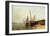 Calm Morning, Portland Harbor-Alfred Thompson Bricher-Framed Premium Giclee Print