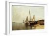Calm Morning, Portland Harbor-Alfred Thompson Bricher-Framed Premium Giclee Print