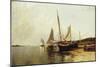 Calm Morning, Portland Harbor-Alfred Thompson Bricher-Mounted Premium Giclee Print