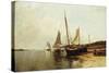 Calm Morning, Portland Harbor-Alfred Thompson Bricher-Stretched Canvas