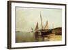 Calm Morning, Portland Harbor-Alfred Thompson Bricher-Framed Giclee Print