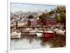 Calm on the Harbor-Furtesen-Framed Art Print