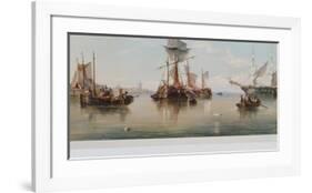 Calm on the Humber-Redmore-Framed Collectable Print