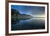 Calm Pororari Lagoon-Nathan Secker-Framed Giclee Print