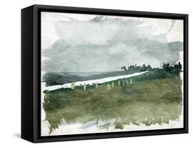 Calm Rain-OnRei-Framed Stretched Canvas