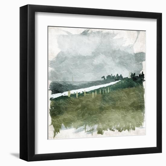 Calm Rain-OnRei-Framed Art Print