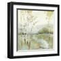 Calm River-Allison Pearce-Framed Art Print