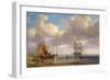 Calm Sea, 1836-Adolf Vollmer-Framed Giclee Print