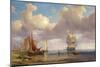 Calm Sea, 1836-Adolf Vollmer-Mounted Giclee Print