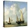 Calm Sea. C.1650-Willem Van De, The Younger Velde-Stretched Canvas