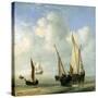 Calm Sea. C.1650-Willem Van De, The Younger Velde-Stretched Canvas