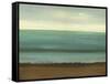 Calm Sea-Caroline Gold-Framed Stretched Canvas