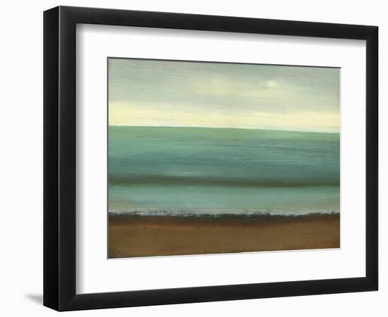 Calm Sea-Caroline Gold-Framed Art Print