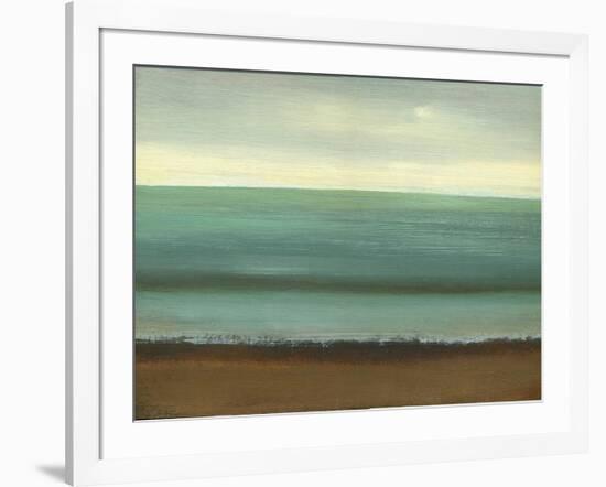 Calm Sea-Caroline Gold-Framed Art Print