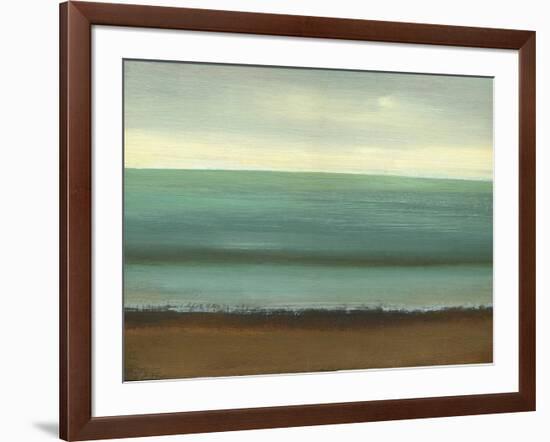 Calm Sea-Caroline Gold-Framed Art Print