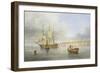 Calm Sea-John Wilson Carmichael-Framed Giclee Print