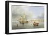 Calm Sea-John Wilson Carmichael-Framed Giclee Print