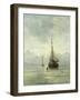 Calm Sea-Hendrik Willem Mesdag-Framed Art Print