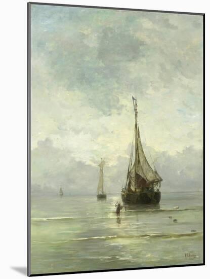 Calm Sea-Hendrik Willem Mesdag-Mounted Art Print