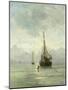 Calm Sea-Hendrik Willem Mesdag-Mounted Art Print