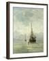 Calm Sea-Hendrik Willem Mesdag-Framed Art Print