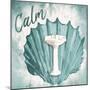 Calm Shell Sink-Jace Grey-Mounted Art Print